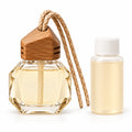 Faceted Wood-Cap Hanging Fragrance Kit - Amber & Vanilla