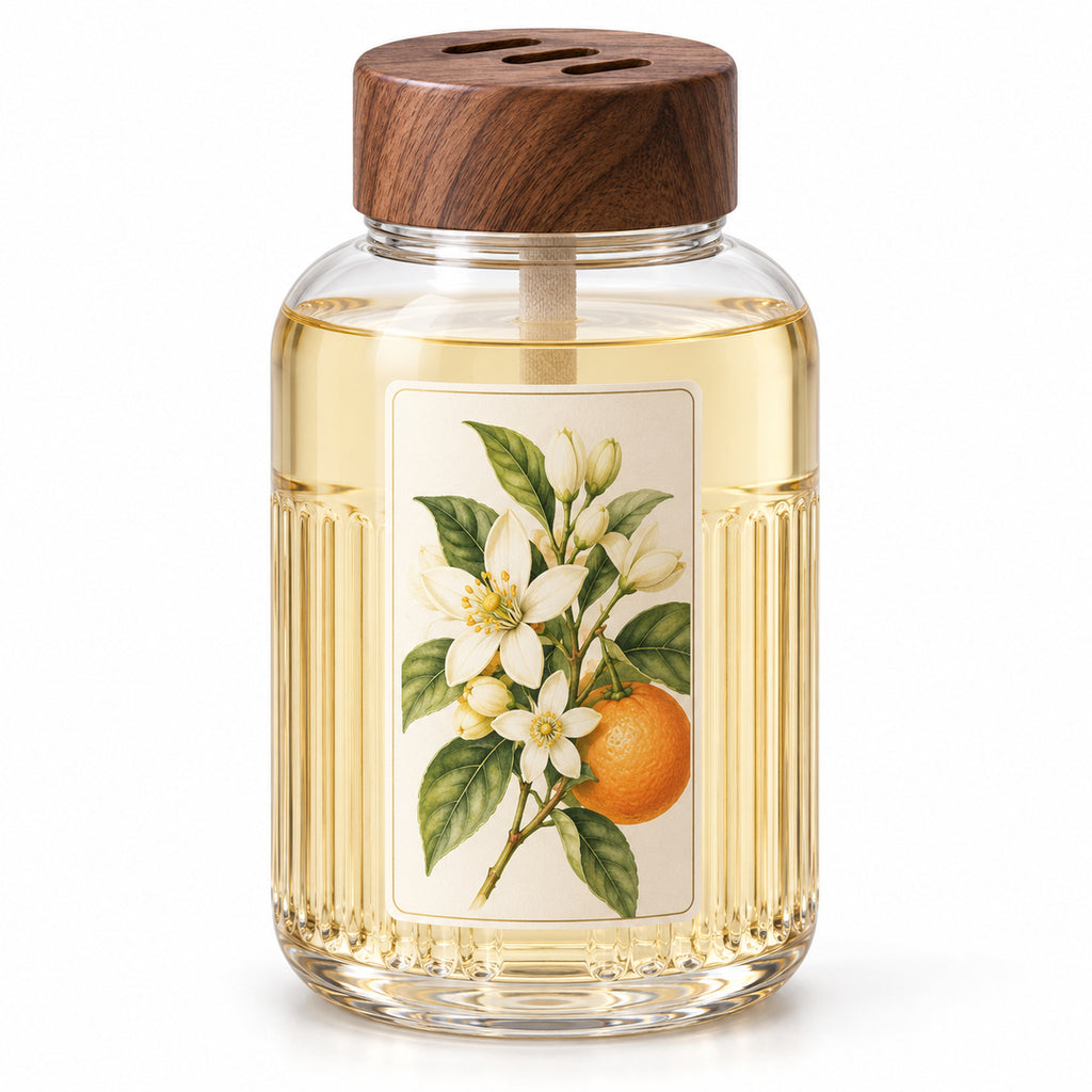 Shoulder Jar Wick Diffuser - Citrus & Neroli, 220 mL