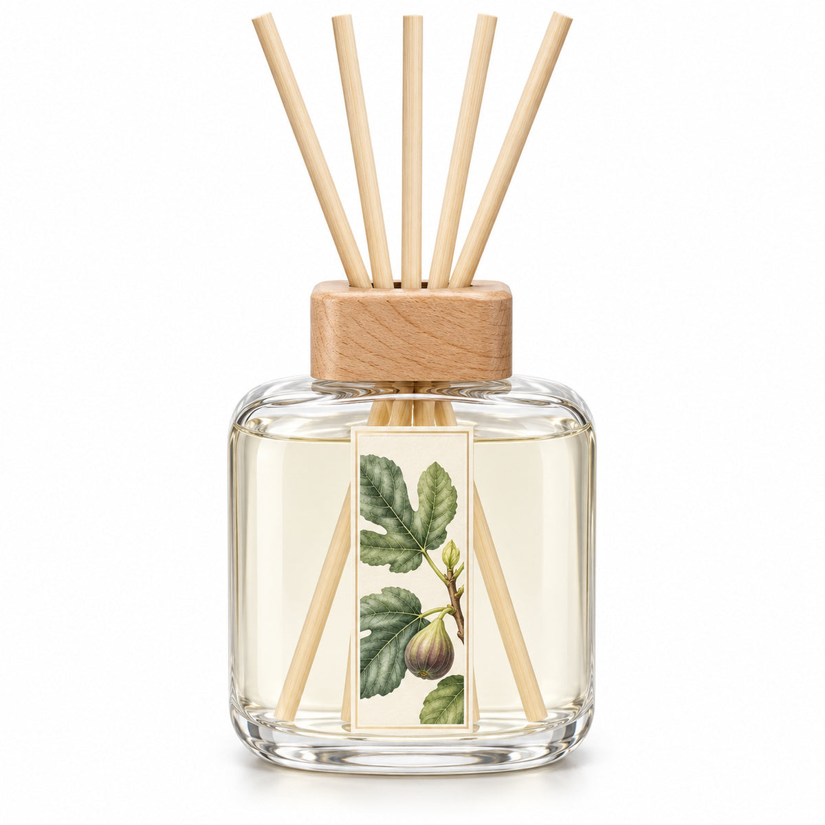 Clear Cube Reed Diffuser - White Tea & Fig, 180 mL