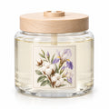 Wide Jar Wick Diffuser - Cotton & Iris, 180 mL