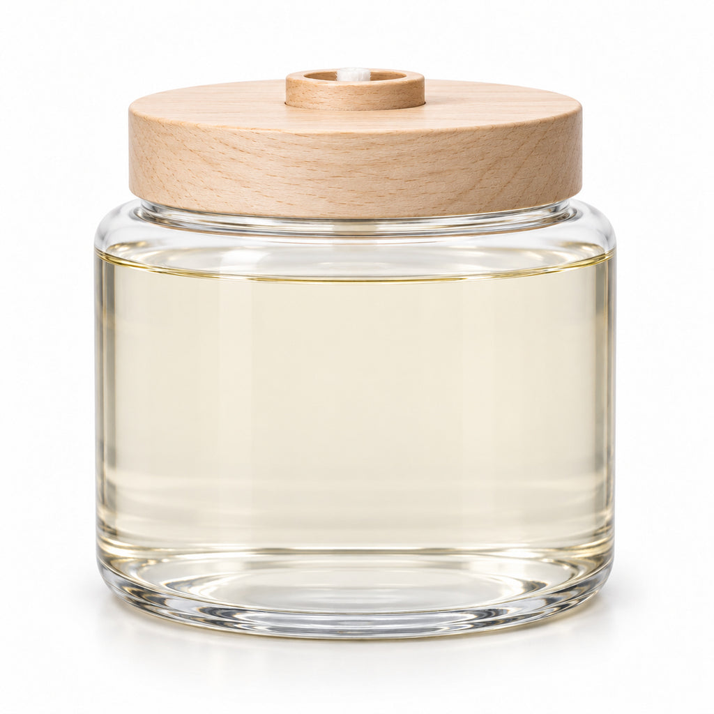 Wide Jar Wick Diffuser - Cotton & Iris, 180 mL