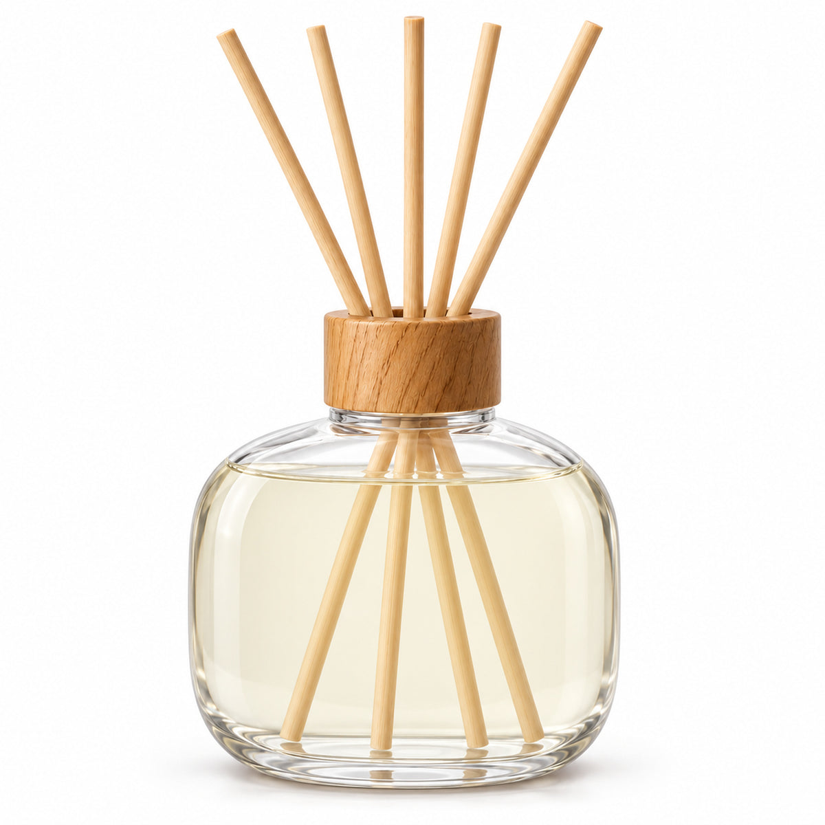 Oval Shoulder Reed Diffuser - Bamboo & Green Tea, 200 mL