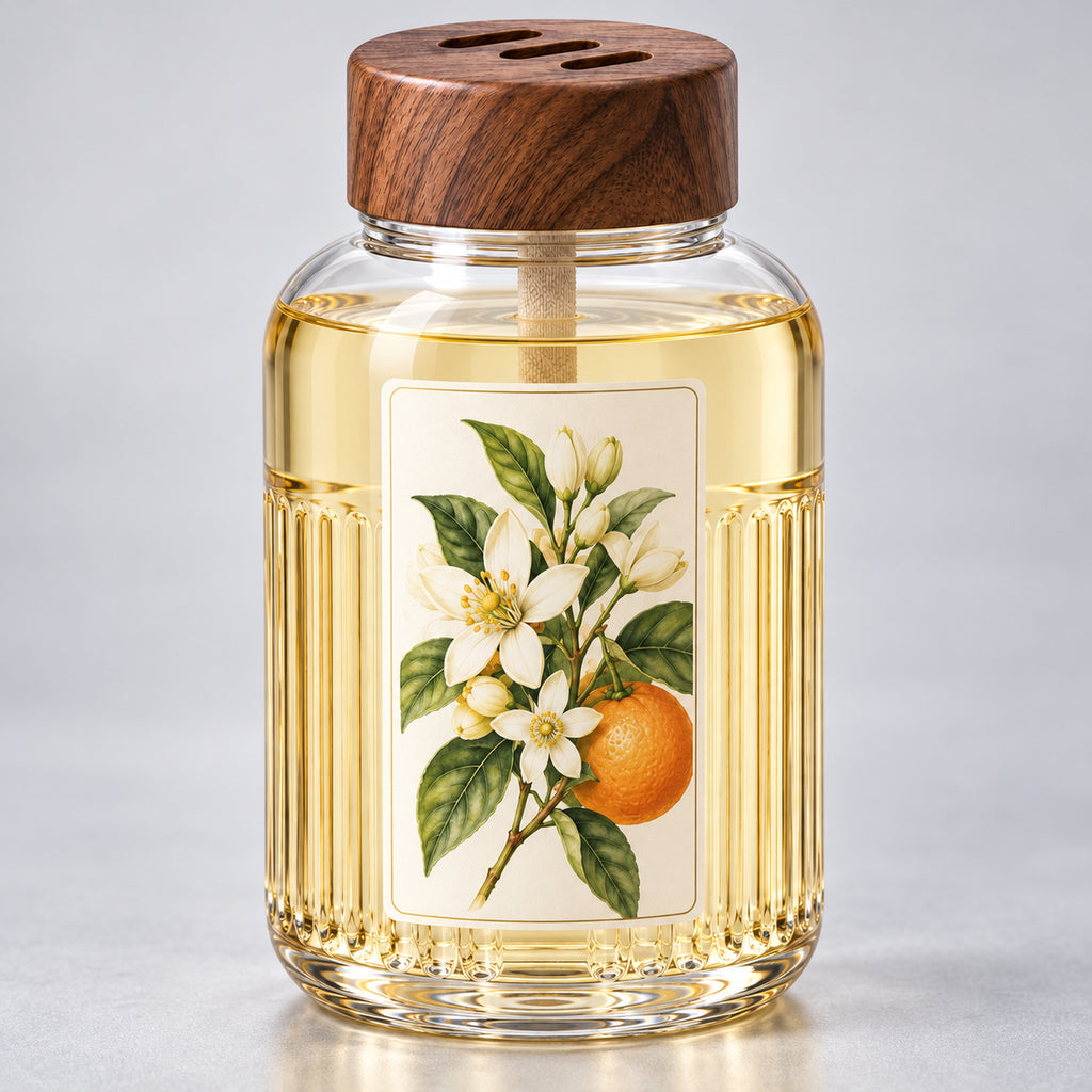 Shoulder Jar Wick Diffuser - Citrus & Neroli, 220 mL
