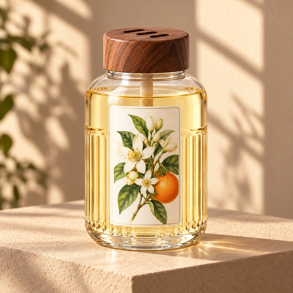 Shoulder Jar Wick Diffuser - Citrus & Neroli, 220 mL